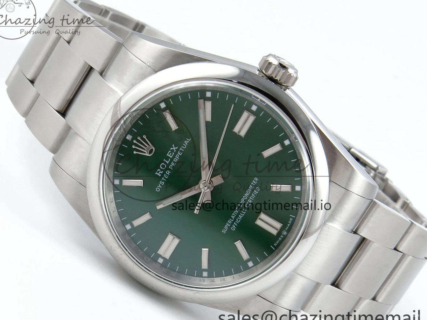 MiroTime 0315 Sustainable Oyster Perpetual 126000 36mm DIWF 1:1 Best Edition 904L Steel Green Dial A 757